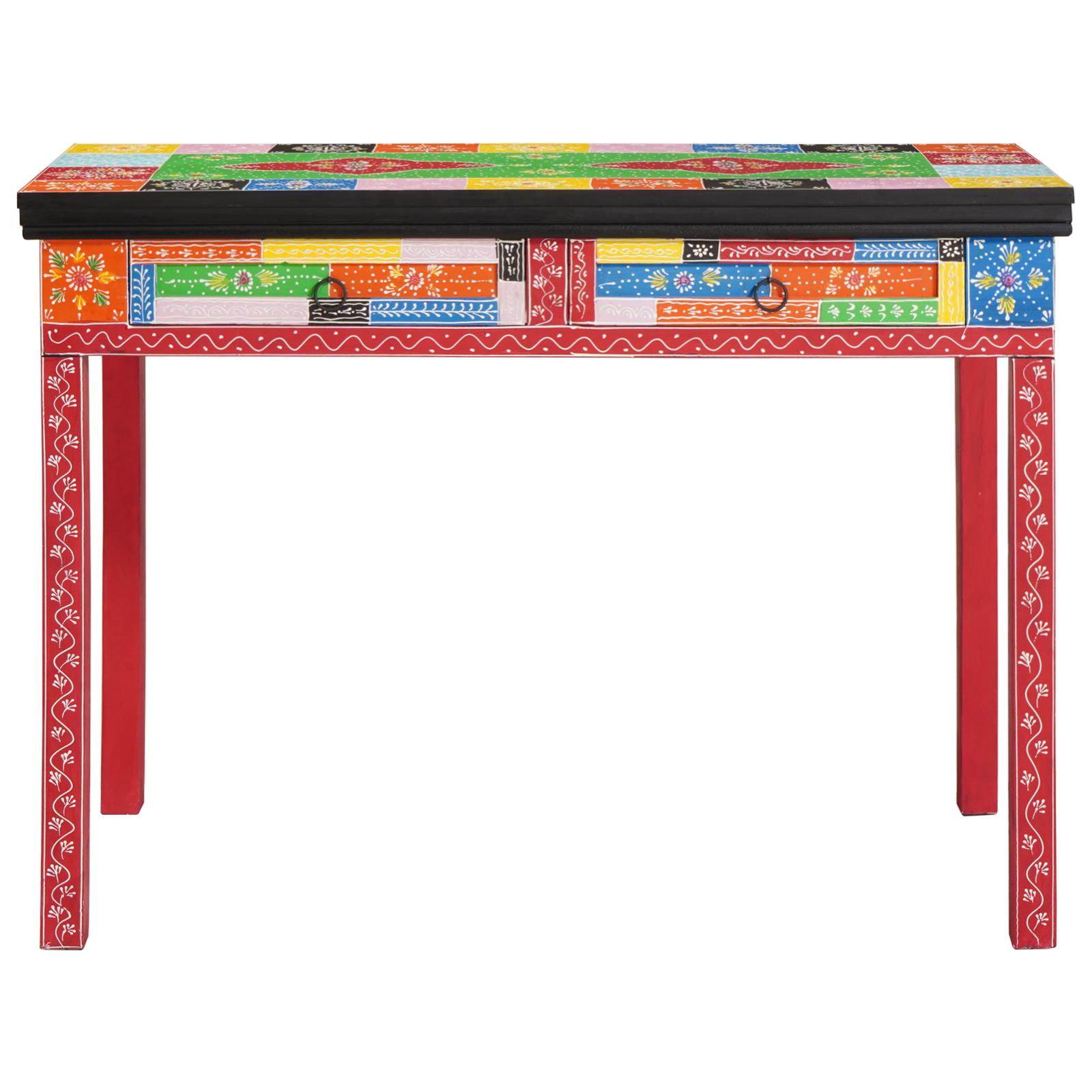 Skrivebord 100x50x75 Cm Solid Mango Træ