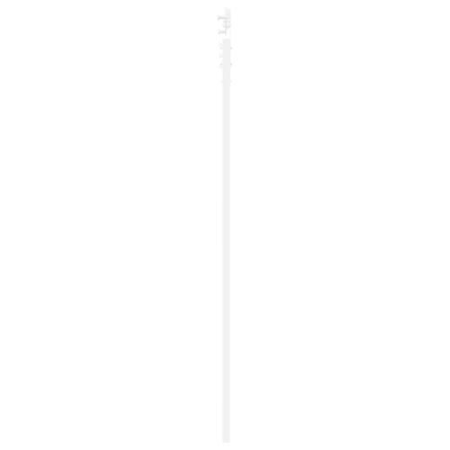 Skydedør med hardware sæt Hvid 78x202 cm Solidt Træ Fyrretræ, Indvendig dør 'ORKDAL'Hvid 78x202x4 cm Solidt Træ Fyrretræ