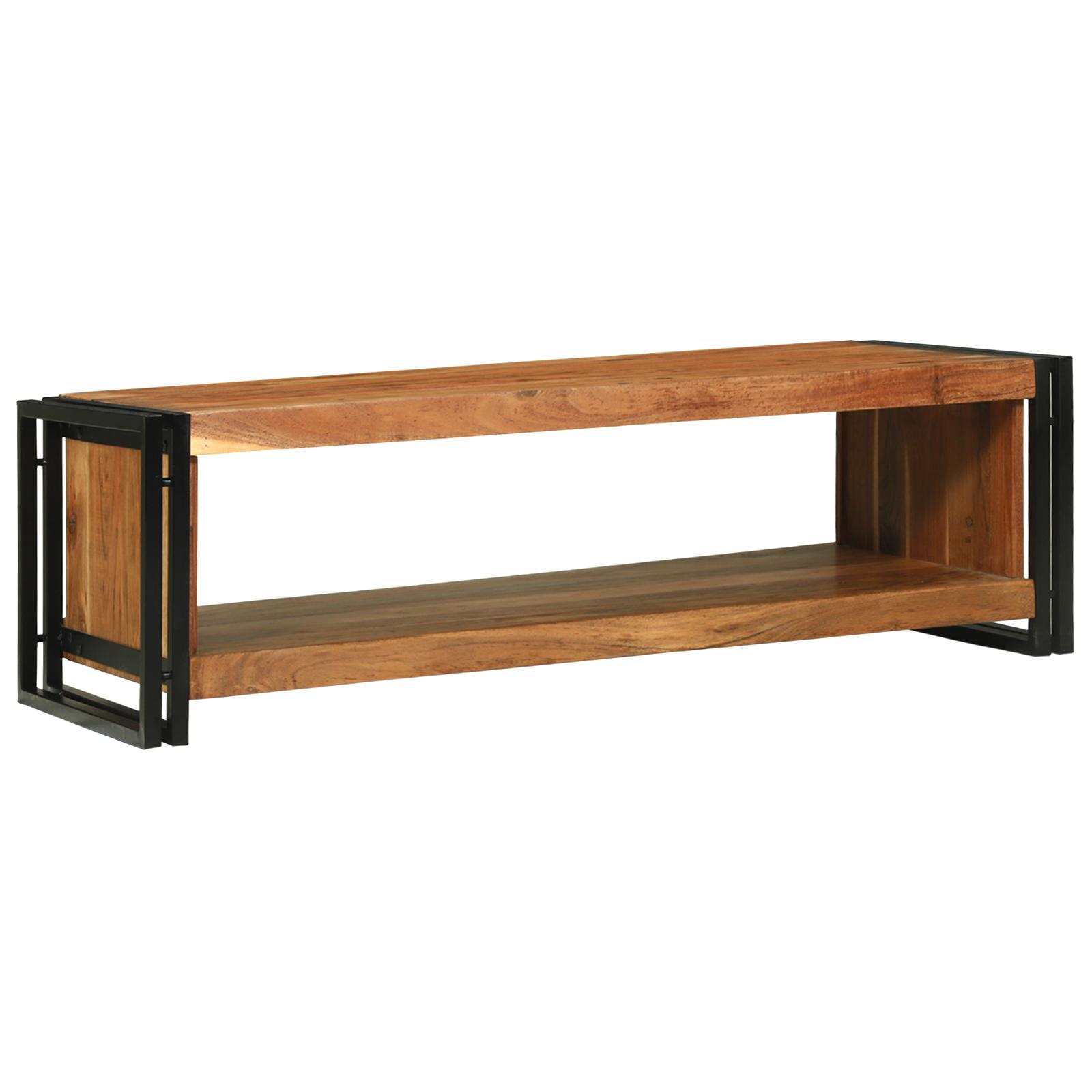 Sofabord Brun 120 x 50 x 38 cm Massivt akacietræ