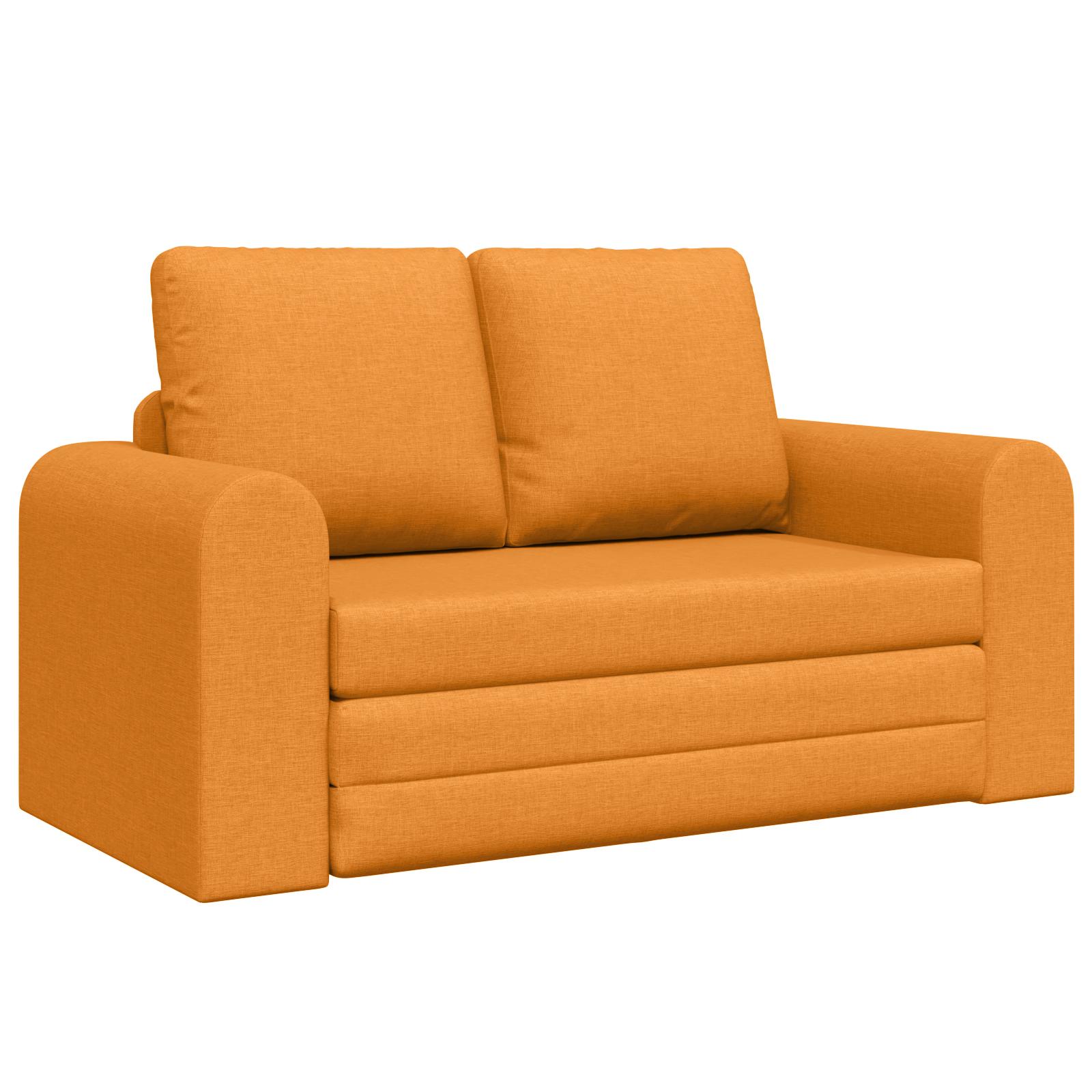 Sovesofa Mørkegul 148 x 71 x 83 cm Stof