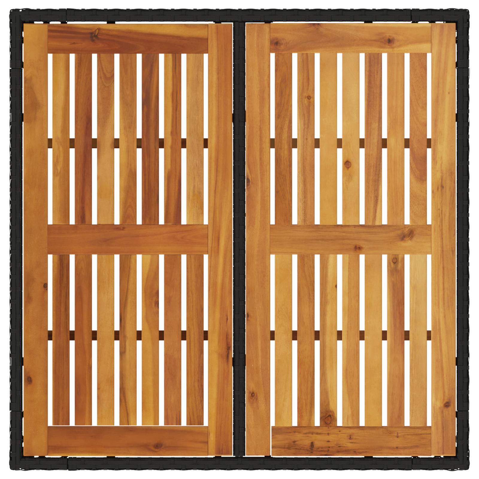 Have SpisebordssÃ¦t 3 stk Sort Poly rattan