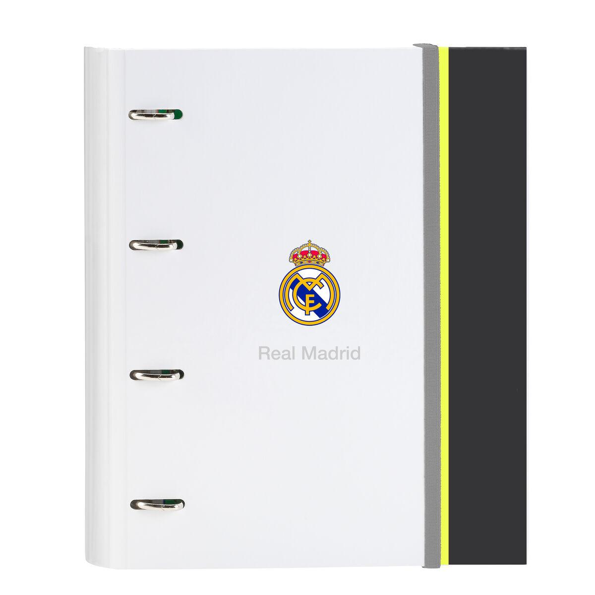 Ringbind Real Madrid C.F. Hvid 27 x 32 x 3.5 cm