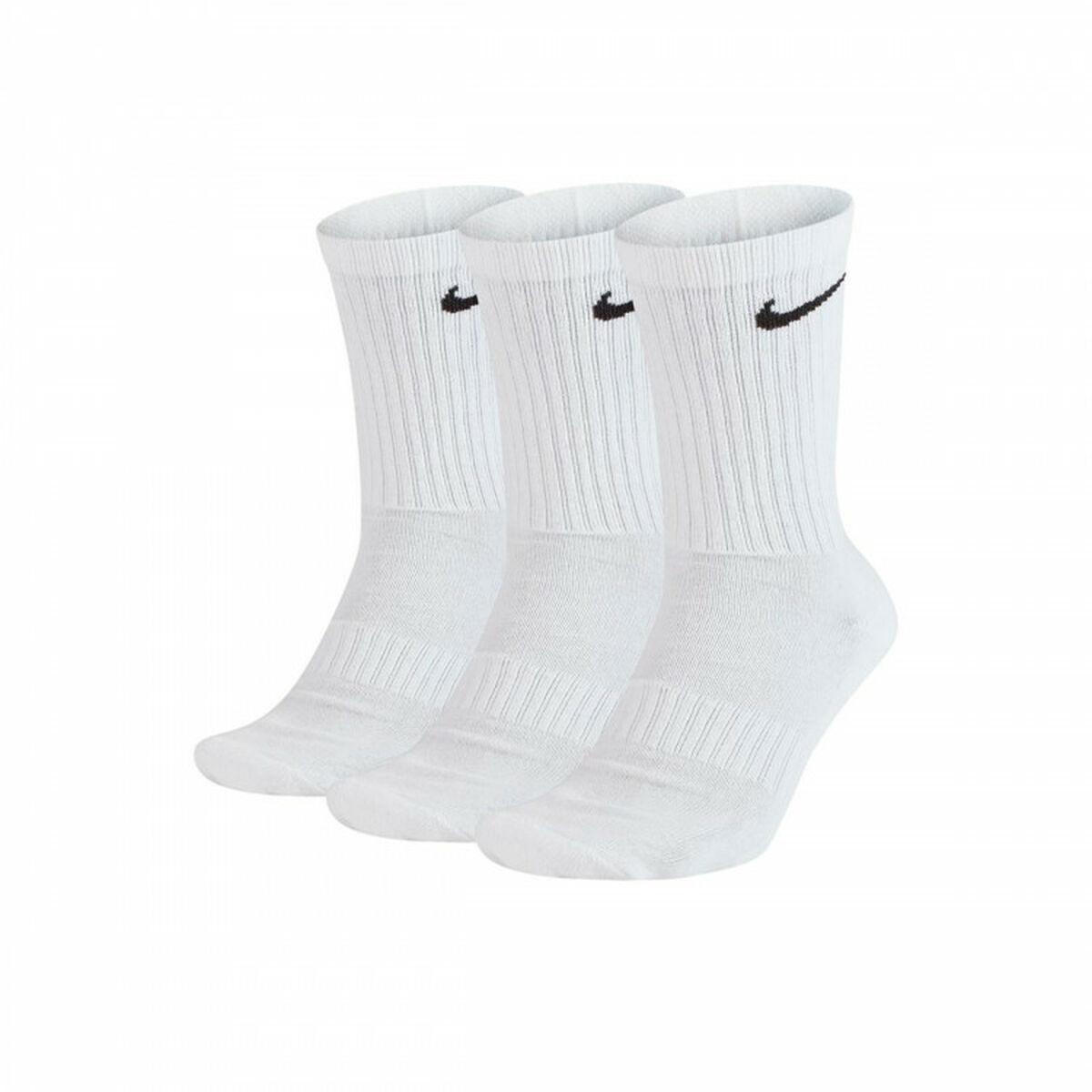 Sportsstrømper Nike SX7664 100 Hvid 3 par 46-50