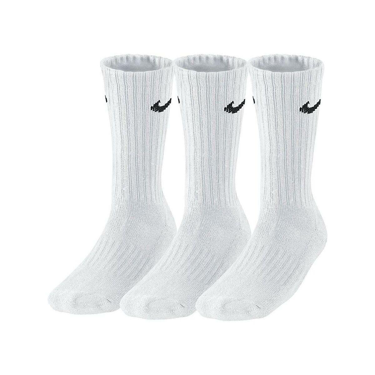 Sportsstrømper Nike NIKE CUSHION SX4508 101 Hvid 3 par 46-50
