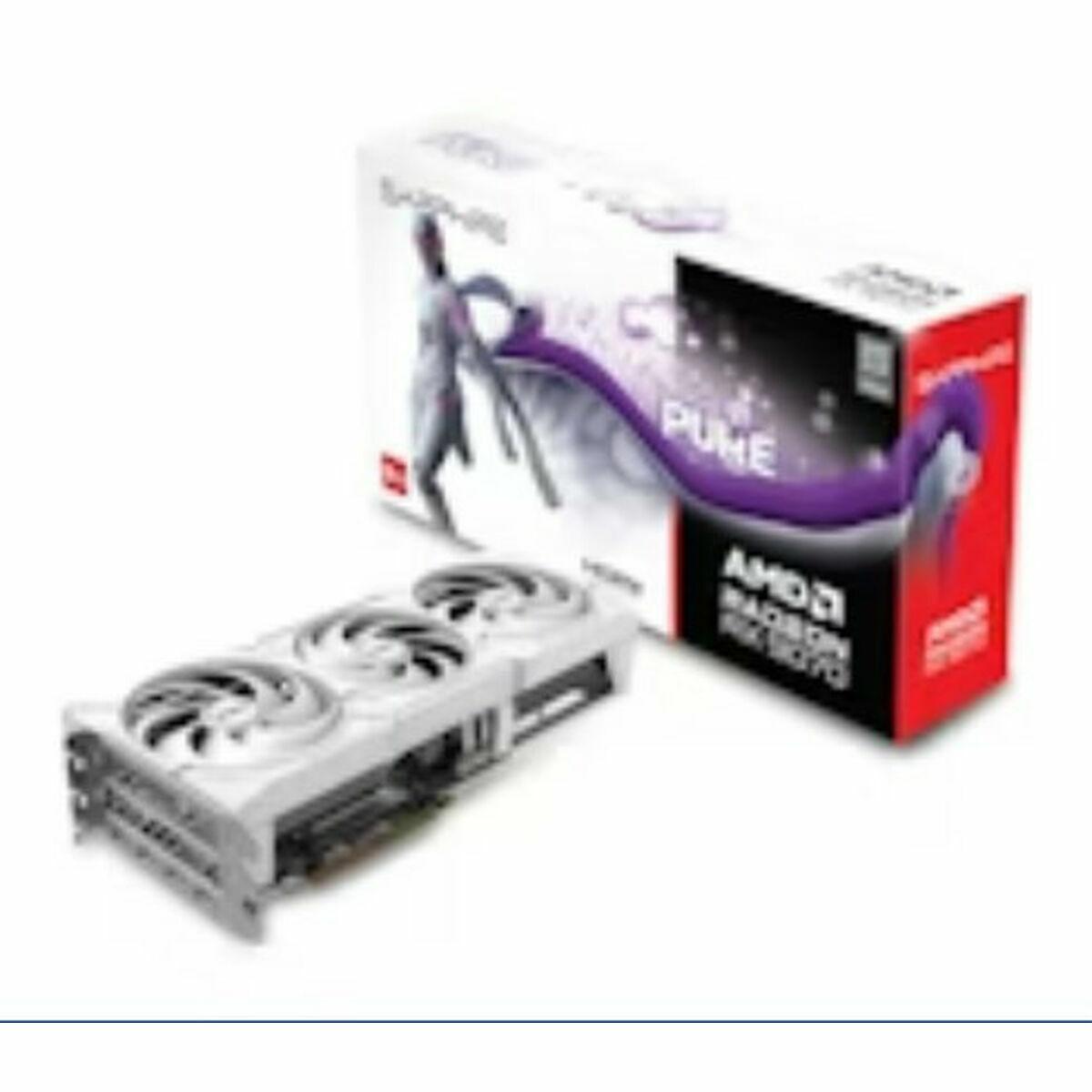 Sapphire Radeon RX 9070 16 GB GDDR6 grafikkort (hvid)