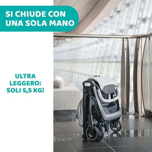 Barnevogn Chicco Sort