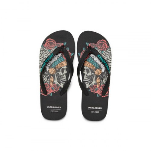 Jack & Jones JFWSKULLS klipklappere til mænd - sort 40-41