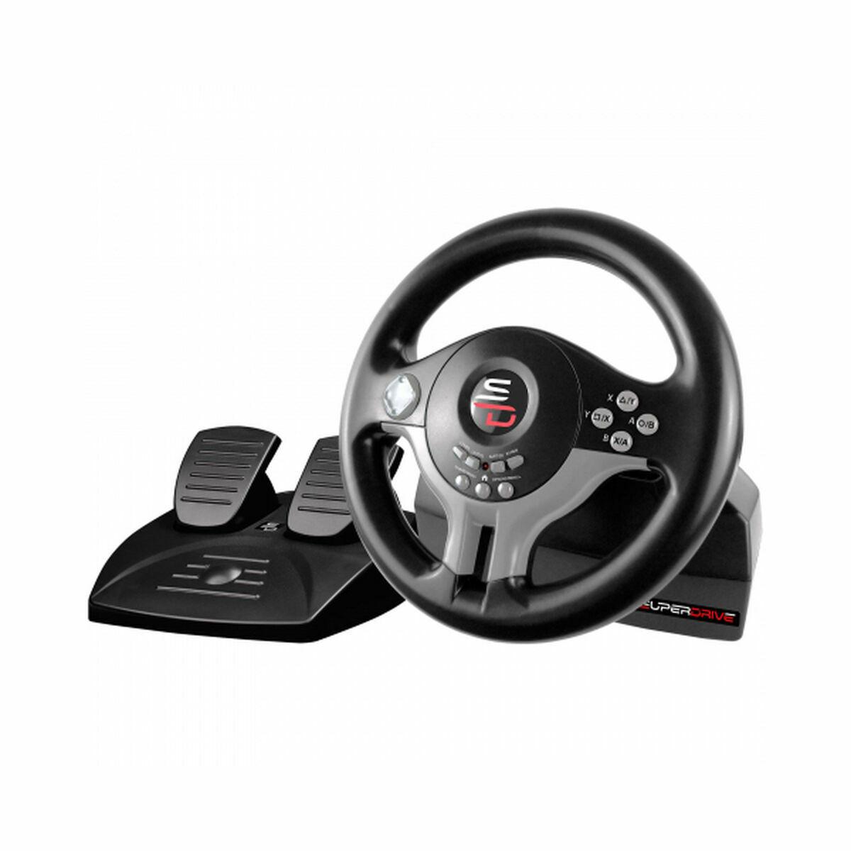 Subsonic Superdrive rat med pedaler - USB gaming rat til Switch, PS4, Xbox One og PC