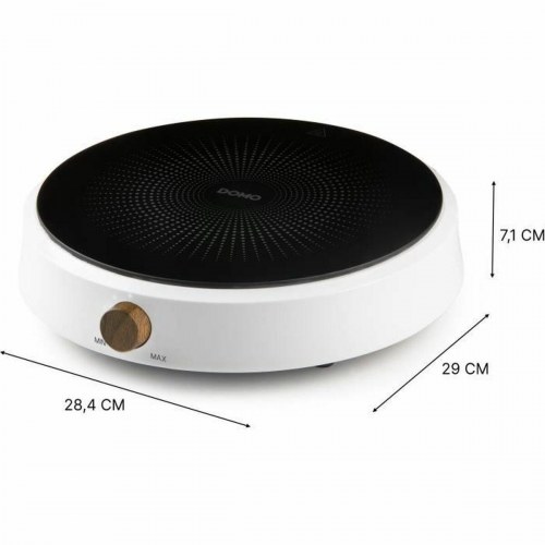 DOMO enkelt kogeplade - kompakt bordkomfur til camping og friluftsliv