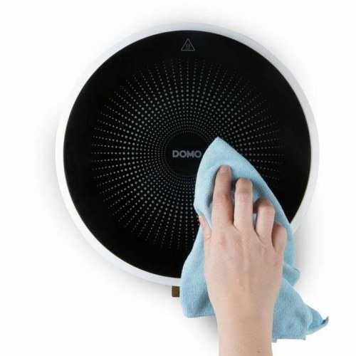 DOMO enkelt kogeplade - kompakt bordkomfur til camping og friluftsliv