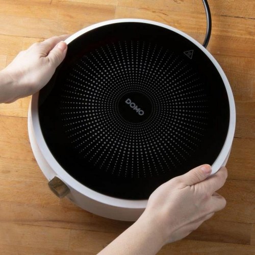 DOMO enkelt kogeplade - kompakt bordkomfur til camping og friluftsliv