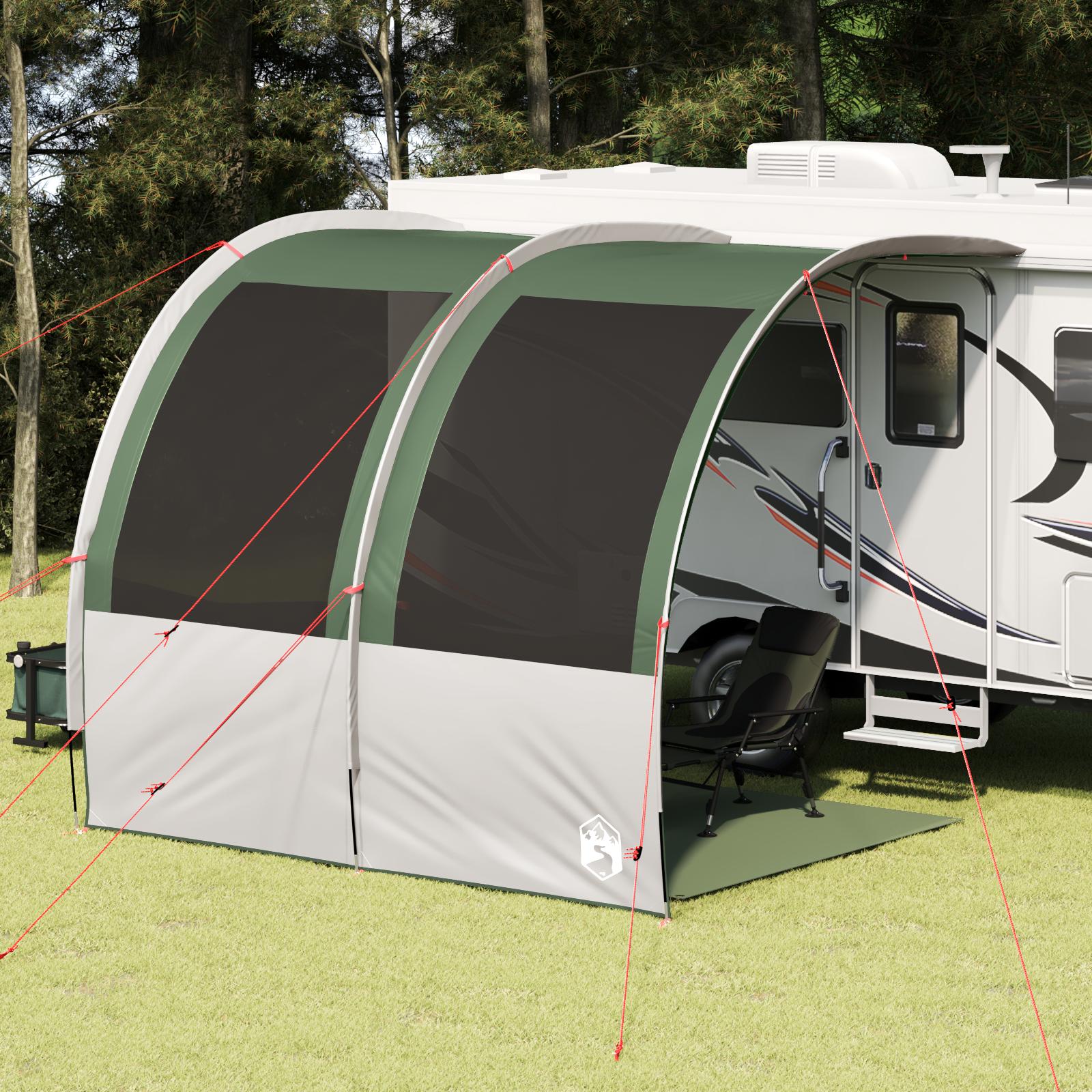 Vandafvisende tarp til camping - 260 × 300 × 260 cm, flammehæmmende og vindfast