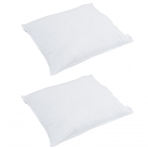 Dynebetræk Sæt med pude 3 stk Hvid Bomuld