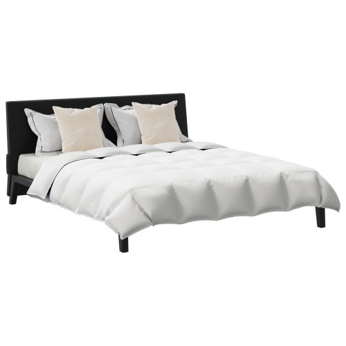 Dynebetræk Sæt med pude 3 stk Hvid Bomuld