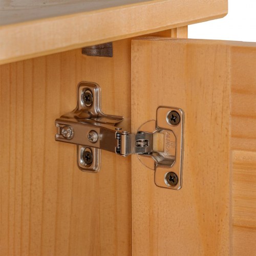 Toilet Skab med hylde VIGO honningfarvet 60 x 27 x 161 cm