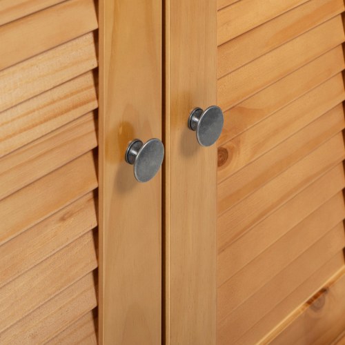 Toilet Skab med hylde VIGO honningfarvet 60 x 27 x 161 cm