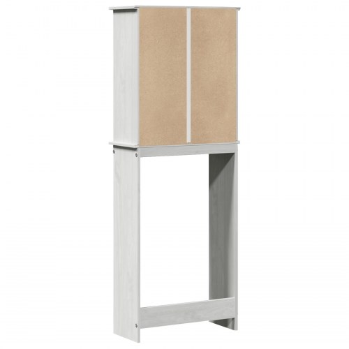 Toilet Skab med dør VIGO Hvid 60 x 27 x 161 cm Massivt fyrretræ