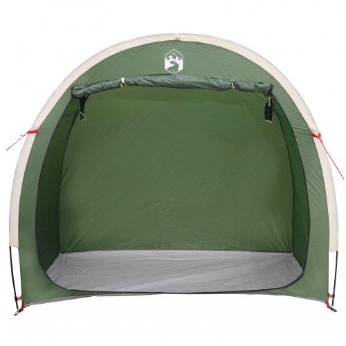 Cykelopbevaringstelt med tag Grøn 210 x 90 x 174 cm