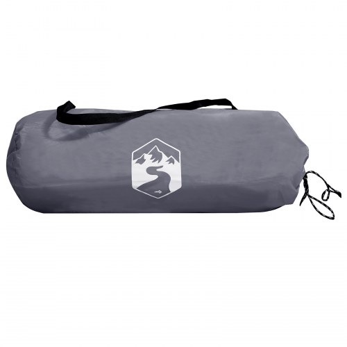 Cykelopbevaringstelt med tag Grå og orange 210 x 90 x 174 cm