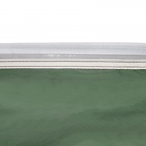 Vandafvisende tarp 240 × 460 cm i grøn taft - camping markise