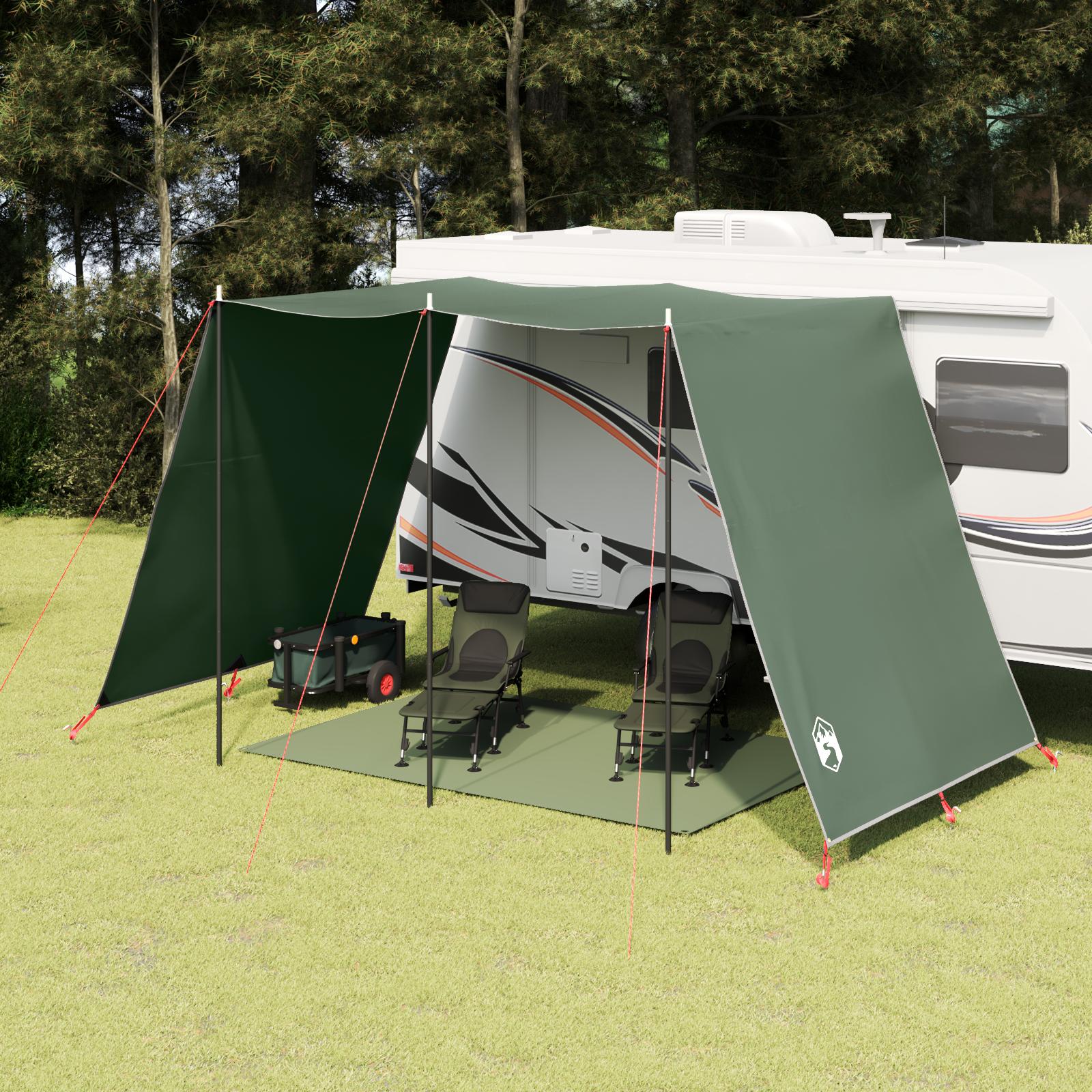 Vandafvisende tarp 302 × 240 × 240 cm - camping læ og solsejl
