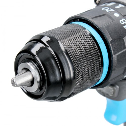 Ferrestock Brushless 21V slagboremaskine m. 3,0 Ah batteri