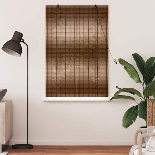 Vindues Blinds & Shades med gardiner Brun 60 x 160 cm Bambus