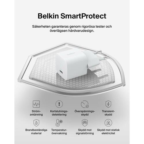 USB til Lightning-kabel Belkin WCA012KQWH