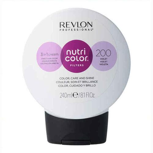 Permanent Farve Nutri Color Revlon 7258709200 200 Violet (240 ml)