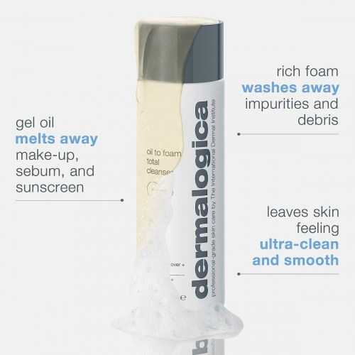 Dermalogica Oil to Foam Total Cleanser - ansigtsrens i gel