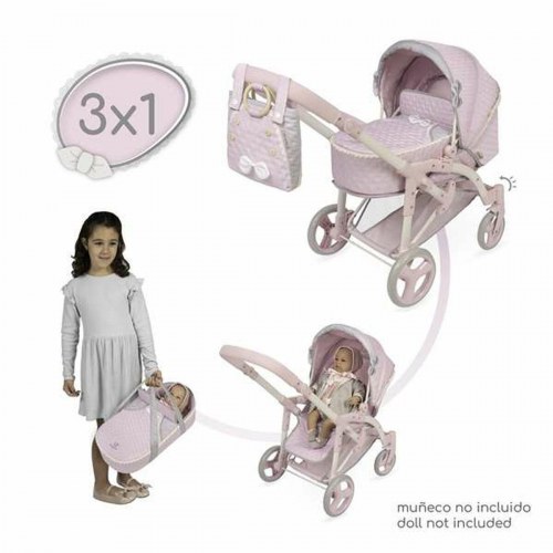Dukkevogn 3-i-1 Decuevas - Baby dukke