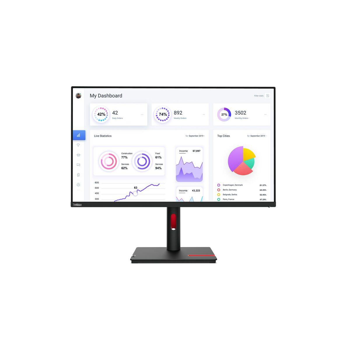 Lenovo ThinkVision T32p-30 31,5" 4K UHD skærm - 60 Hz