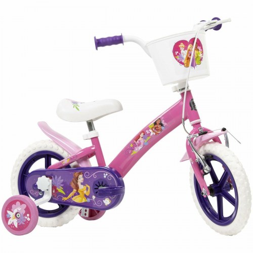 Børnecykel Huffy 22414W - pige cykel med prinsessemotiver
