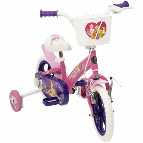 Børnecykel Huffy 22414W - pige cykel med prinsessemotiver