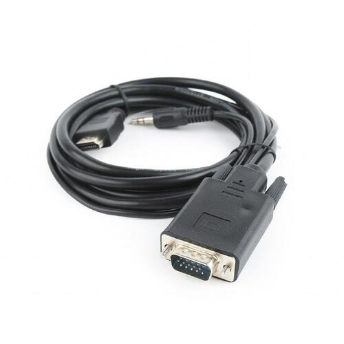HDMI til VGA GEMBIRD CC-DP-HDMI-5M Sort 5 m