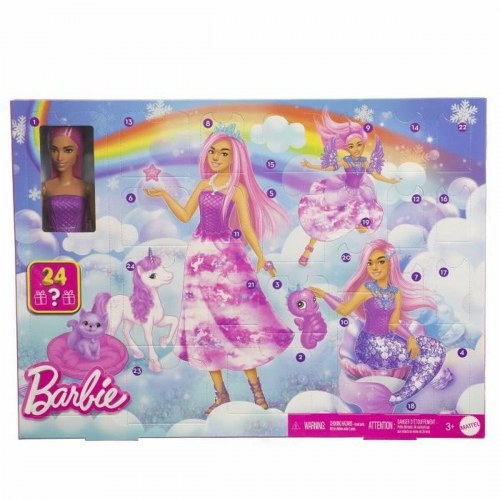 Julekalender Barbie - eventyrlig adventskalender til børn