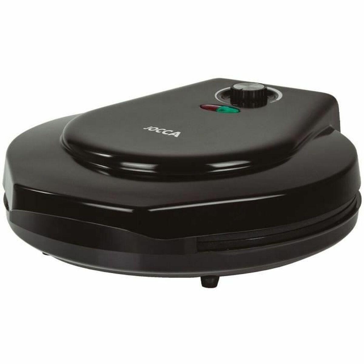 JOCCA elektrisk pizzabagemaskine - kompakt pizzaovn, sort