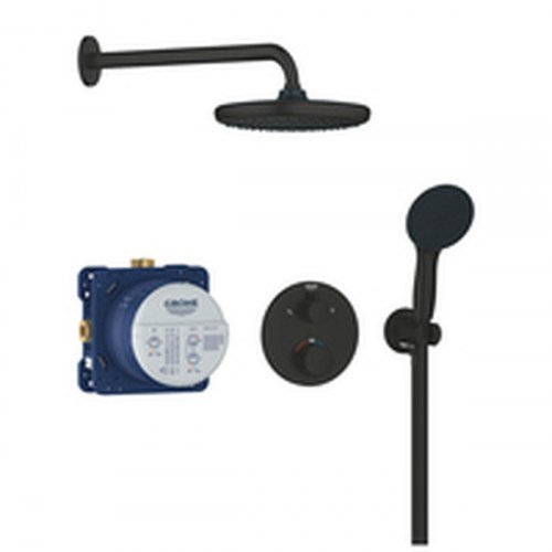 Brusesøjle Grohe - sort, 25 cm
