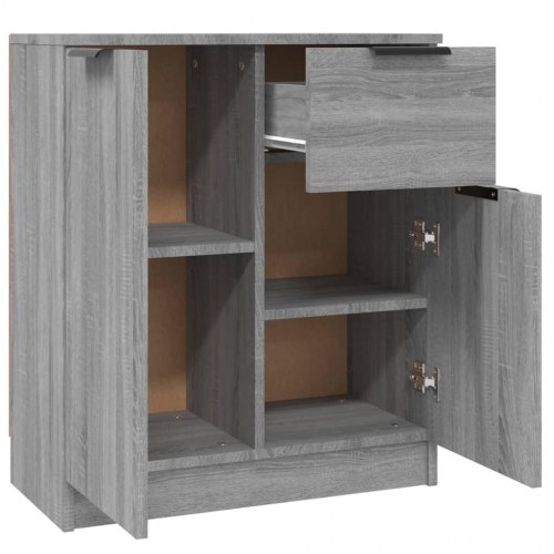 Skænke 2 stk. 60×30×70 cm i konstrueret træ - grå sonoma-eg