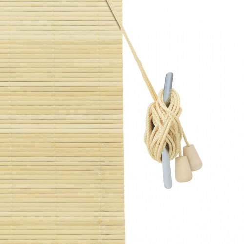Rullegardin Andet Naturfarvet Bambus