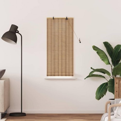 Rullegardin Andet Lys Brun 60 x 160 cm Bambus