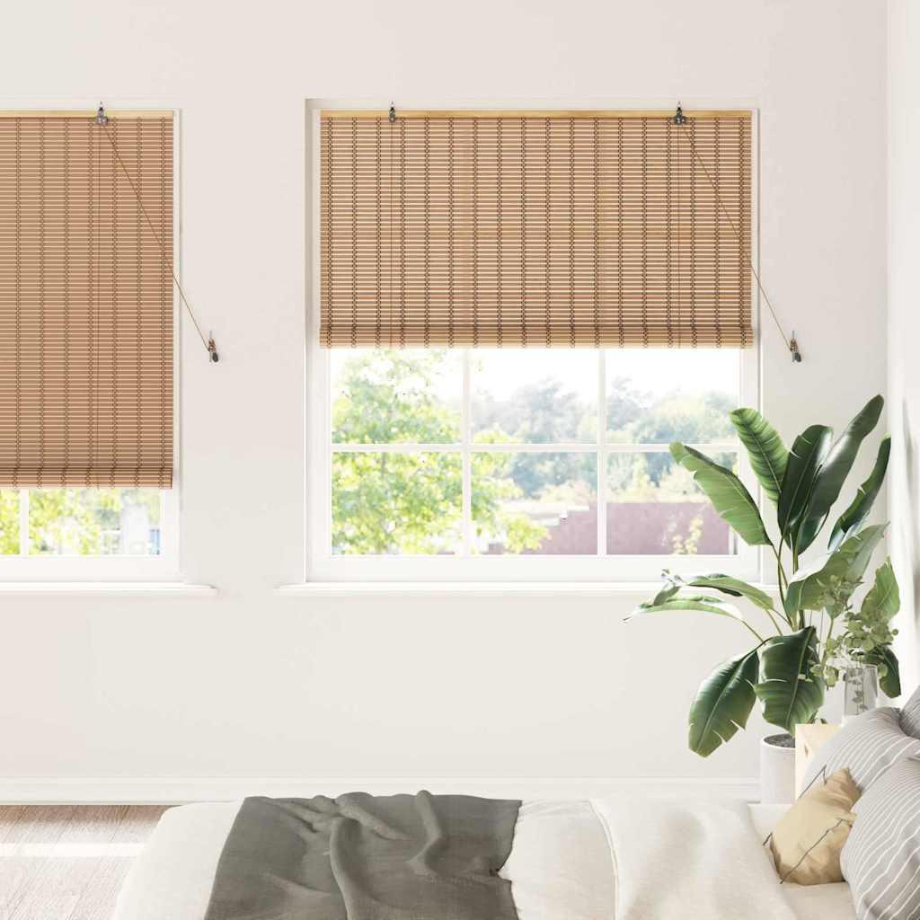 Rullegardin Andet Lys Brun 150 x 220 cm Bambus