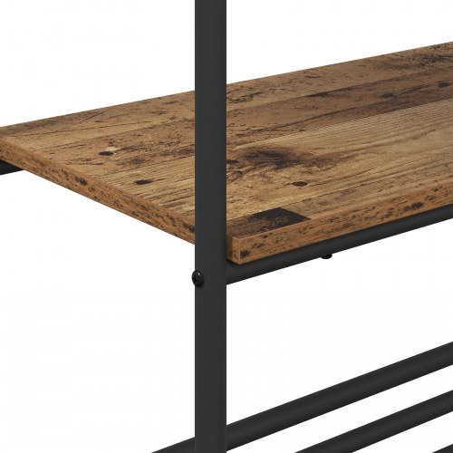 Tøjstativ med hylder Andet Gammelt træ 60 x 30 x 171 cm