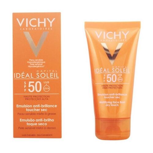 Solcreme til ansigtet Idéal Soleil Vichy Spf 50 (50 ml)
