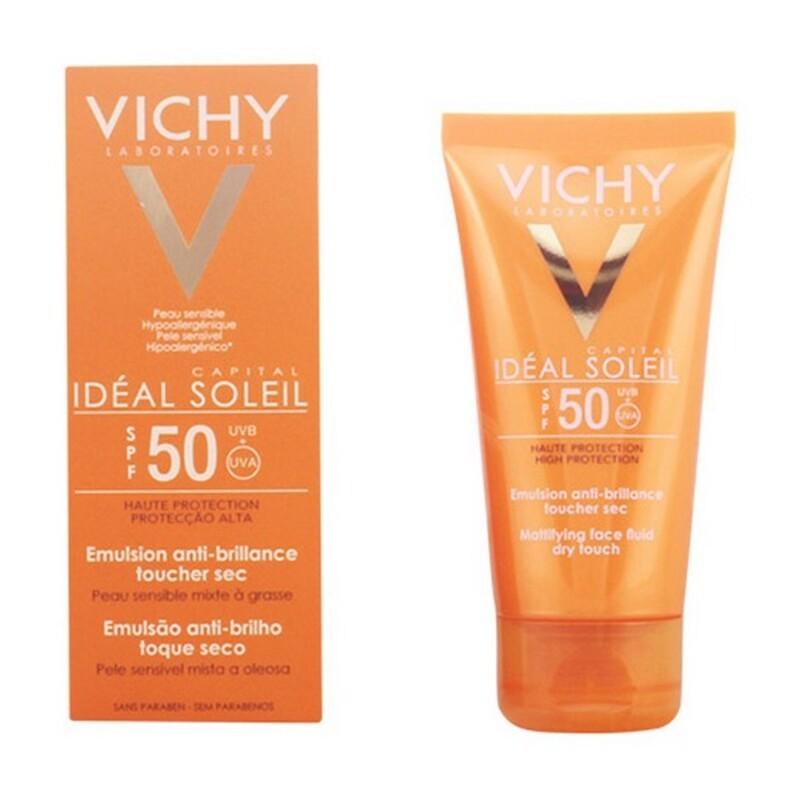 Solcreme til ansigtet Idéal Soleil Vichy Spf 50 (50 ml)