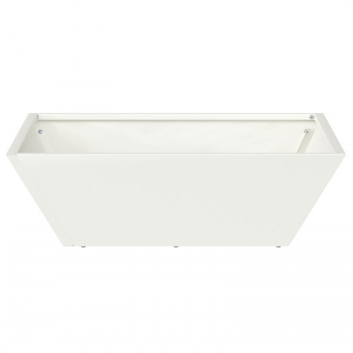 Have Skål Krukke Hvid 50 x 50 x 15 cm Stål