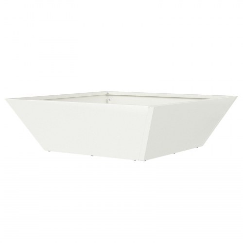 Have Skål Krukke Hvid 50 x 50 x 15 cm Stål