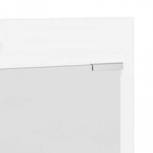 Vægmonteret Jakkeholder Hvid 70 x 10 x 90 cm Konstrueret træ