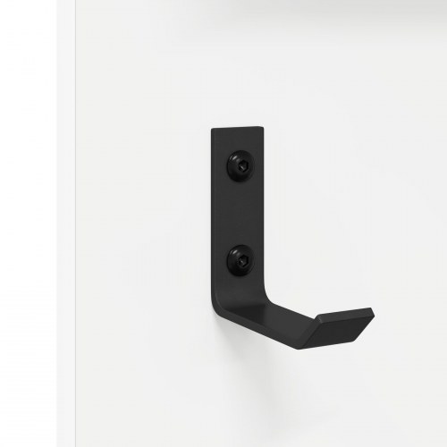 Vægmonteret Jakkeholder Hvid 70 x 10 x 90 cm Konstrueret træ