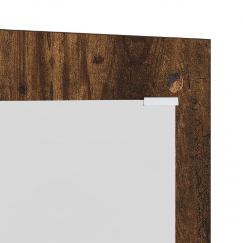 Vægmonteret Jakkeholder Vægmonteret Røget eg 96 x 1.5 x 90 cm
